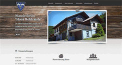 Desktop Screenshot of kohlraisle.de
